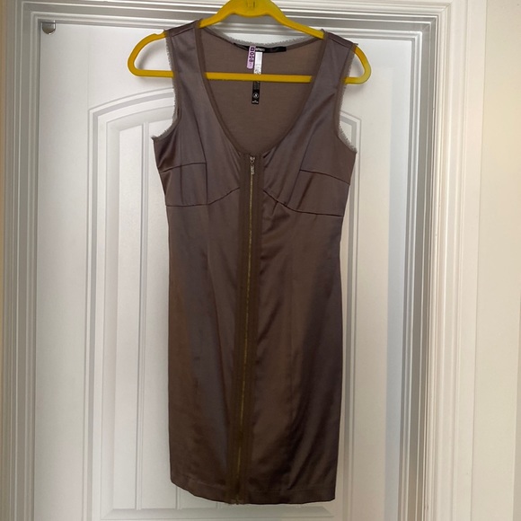 Bodycon Silver Dress - Picture 1 of 2